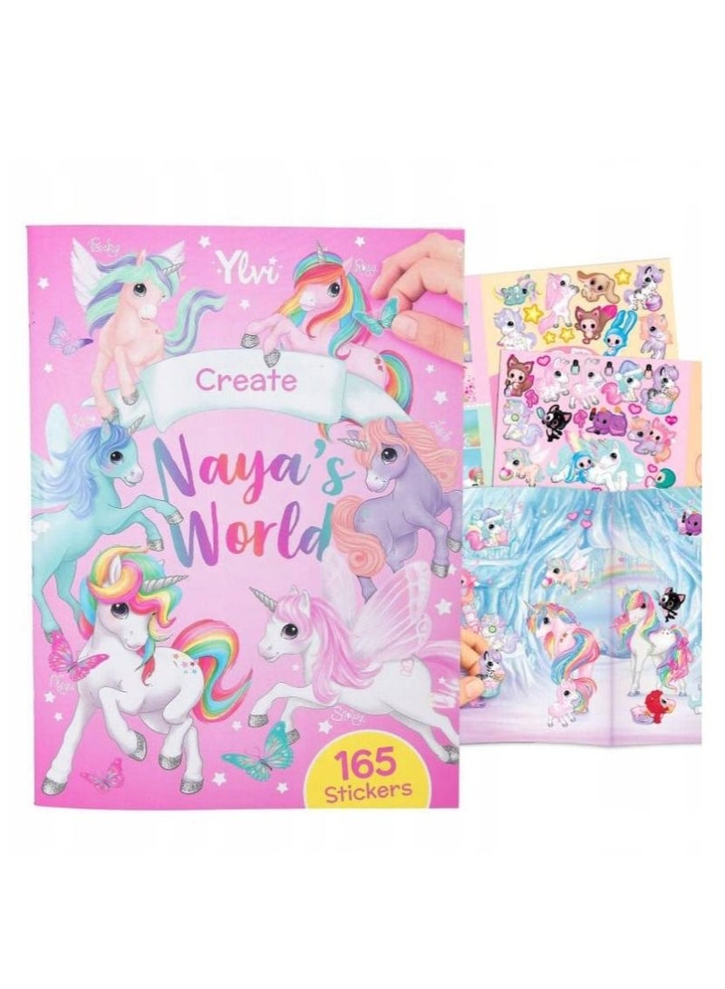 Create Naya's World 165 Stickers Book