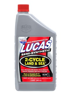 LUCAS OIL Semi-Synthetic Land & Sea Oil TC-W3 