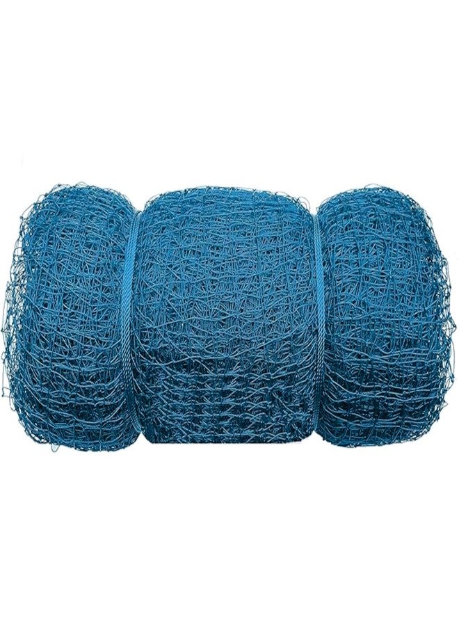 NETYLON Cricket Net 1.5mm (10 Ft x 70 Ft) HDPE, UV Treated Outdoor Practice Netting, Heavy-Duty Sports Net for Cricket Enclosure, Boundary, Garden Fence & Training Blue - Image 1