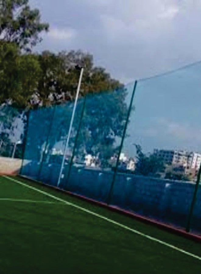 NETYLON Cricket Net 1.5mm (10 Ft x 70 Ft) HDPE, UV Treated Outdoor Practice Netting, Heavy-Duty Sports Net for Cricket Enclosure, Boundary, Garden Fence & Training Blue - Image 3
