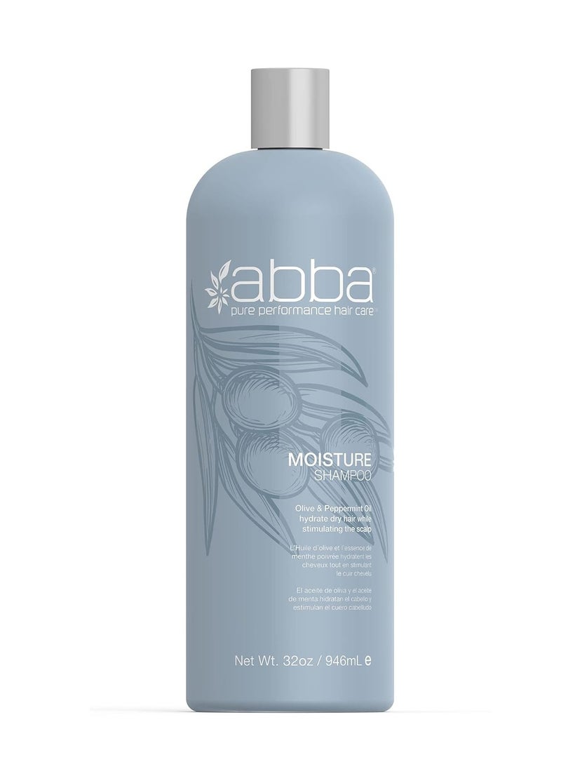ABBA ABBA - Pure Moisture Shampoo - Olive Butter & Peppermint Oil  - Image 1