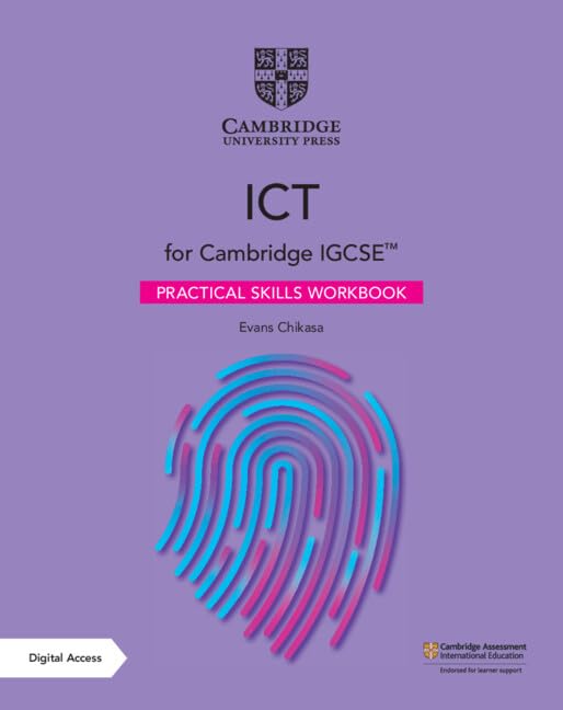 Cambridge Igcse Tm Ict Practical Skills Workbook With Digital Access 2 Years 