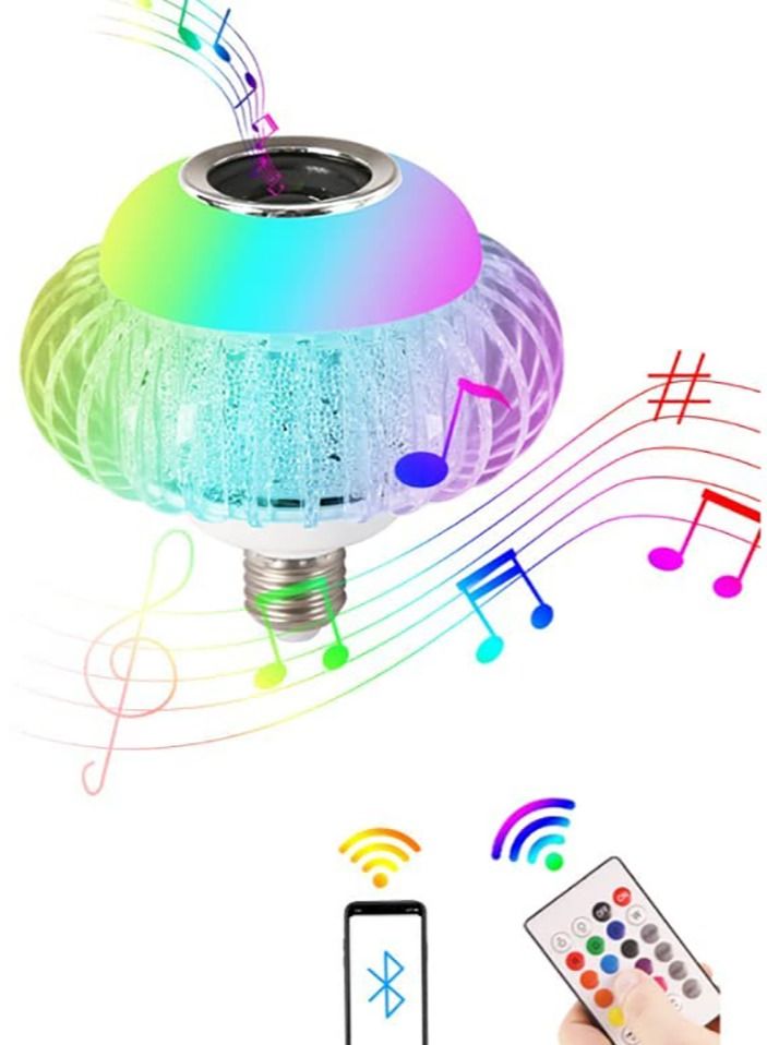Contex Multi-function 6W LED Bulb with Bluetooth Speaker - Image 1