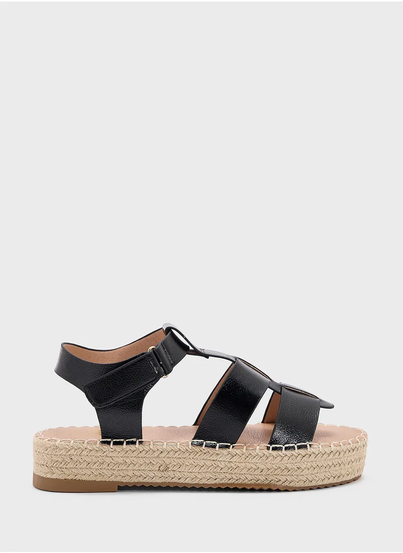 Ginger Low Wedge Summer Sandal