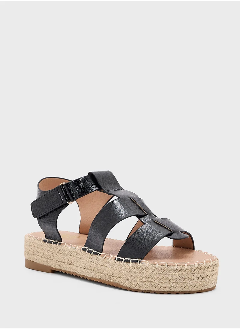 Ginger Low Wedge Summer Sandal