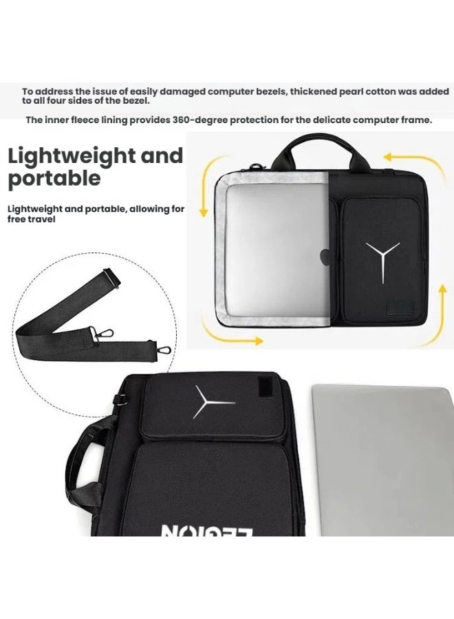 ليجيون حقيبة كمبيوتر محمول متوافقة مع 16 بوصة لينوفو فيلق آر 7000 بيكسل واي 700 بيكسل واي 9000 بيكسل واي 9000 بيكسل واي 2024 حقيبة كمبيوتر محمول للألعاب حقيبة كتف محمولة - Image 3