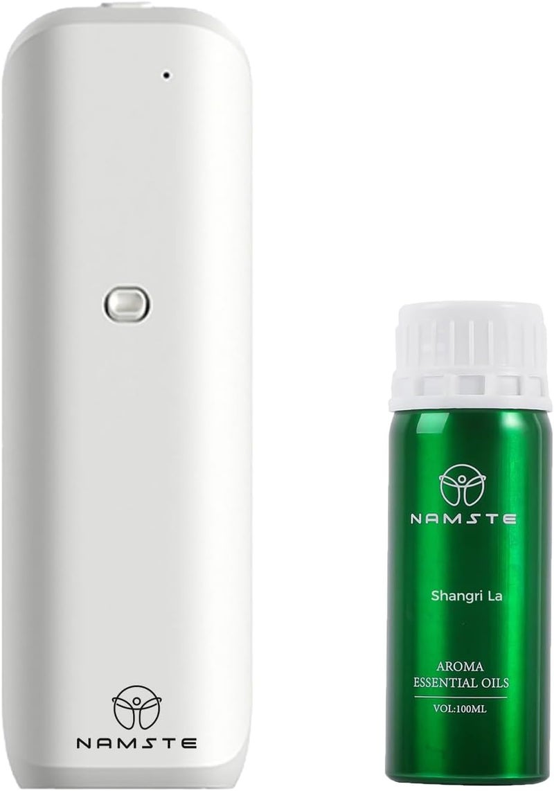NAMSTE Scented Aroma Diffusers, Contains 100ml Shangri-La Diffuser Oil, Plug In Scent Aroma Devices Bluetooth APP Control Essential Oil Diffuser for Home, Office, Hotel - Image 1