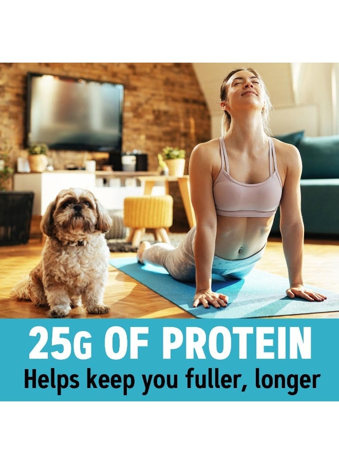GNC - Total Lean Lean Shake 25 Protein Powder High-Protein Meal Replacement Shake Rich Chocolate 16 Servings - Image 1