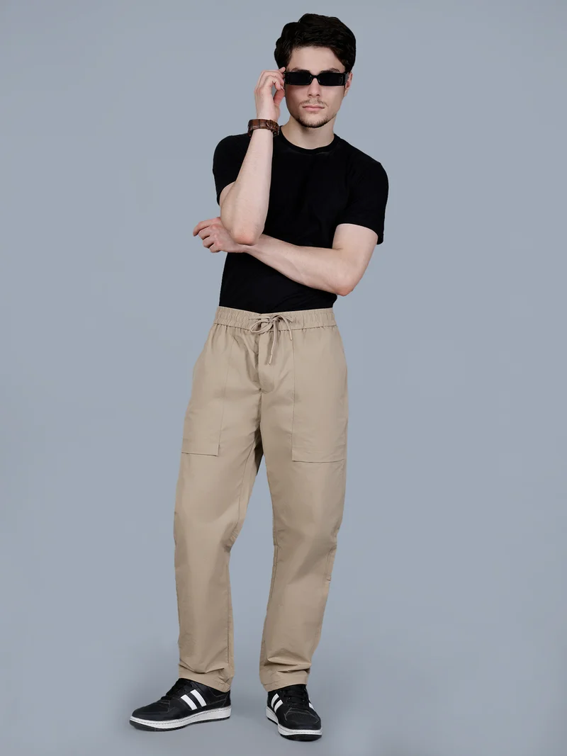 Fort Collins Fort Collins Men Zip Pocket Solid Pants