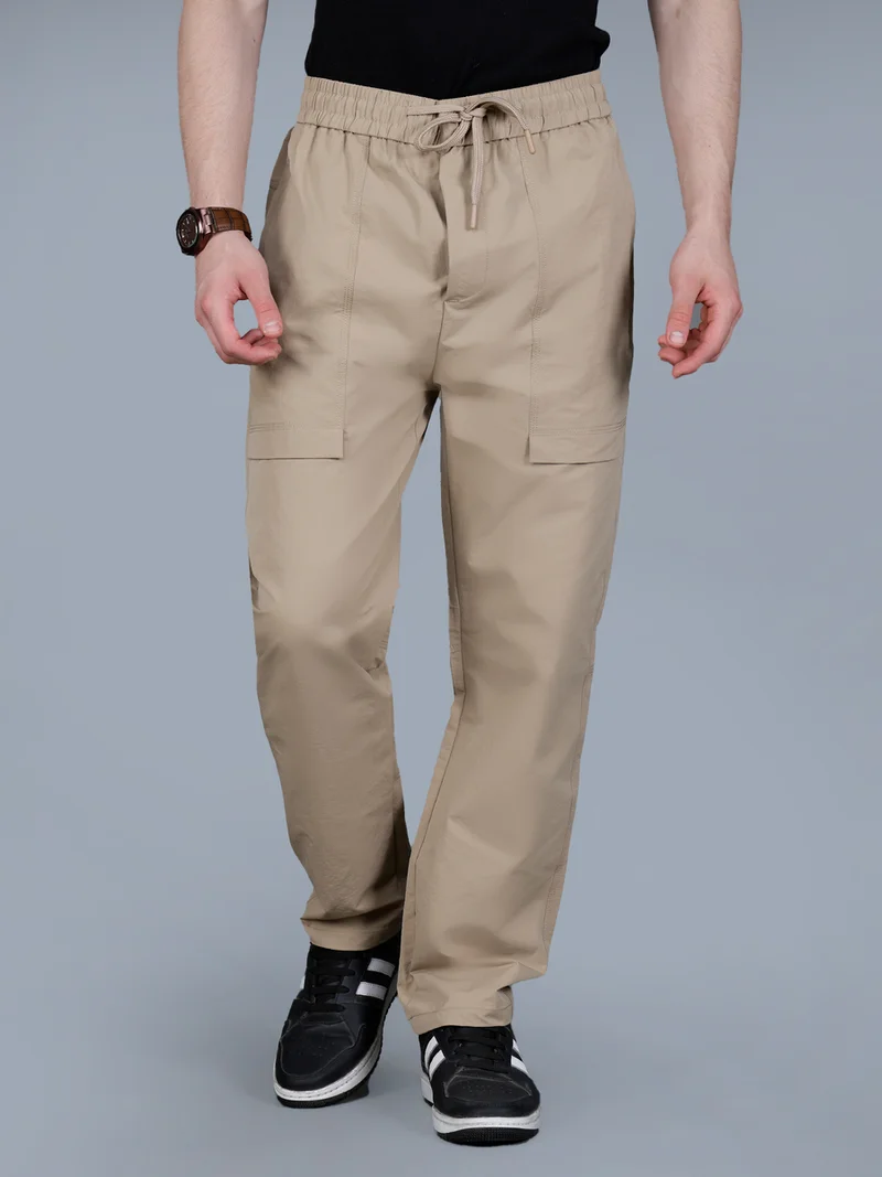 Fort Collins Fort Collins Men Zip Pocket Solid Pants