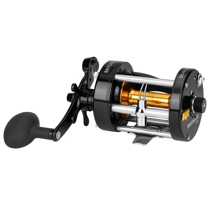 KastKing Rover Round Baitcasting Reel, Right Handed Fishing Reel,Rover40,Black - Image 1