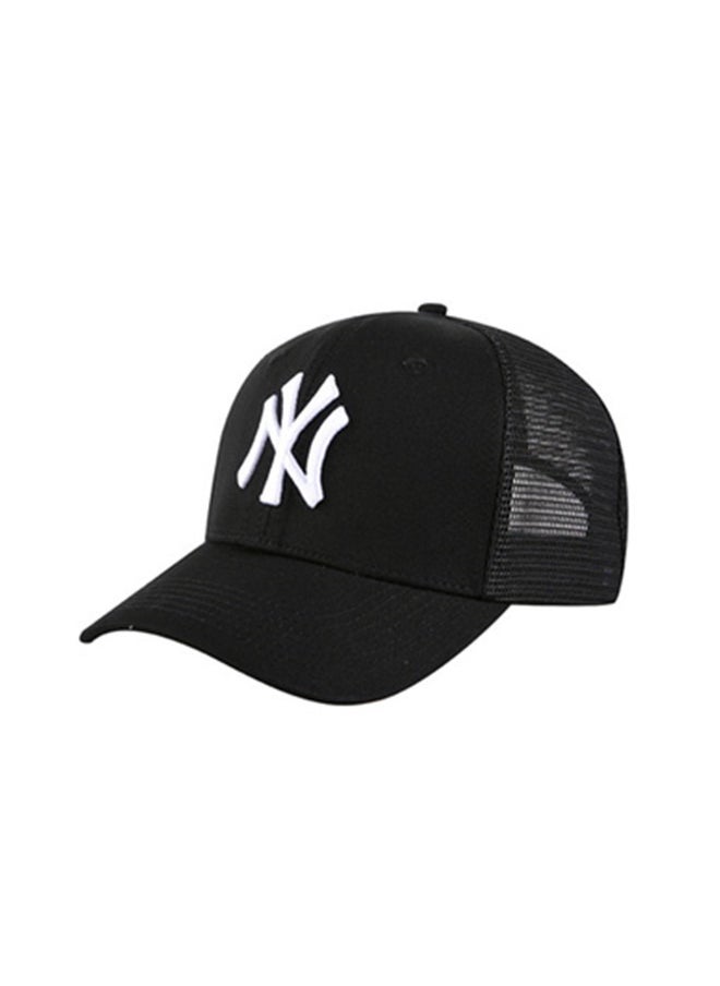 NEW ERA - New Era 9Fort New York Yankees baseball cap duckbill cap sun hat pure cotton men's and women's outdoor sports black - Image 1