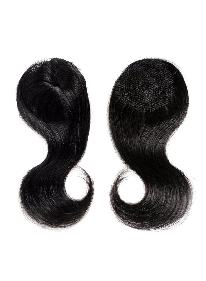 VIOLET Hair Beauty Short Brazilian Virgin Hair Body Wave 6Pcs Bundles With Closure 8inch Bob Weave Human Hair With Closure Short Hair Extensions Natural Black (8 Inch (Pack of 6), 1B) - Image 5