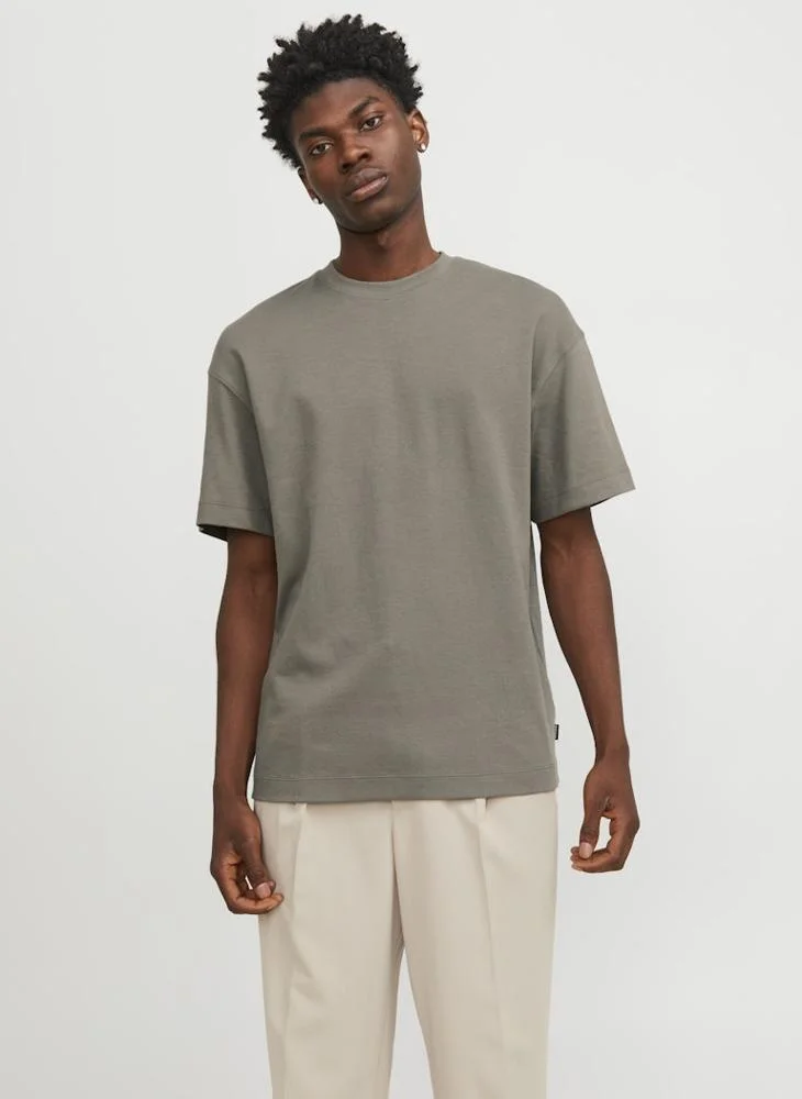 JACK & JONES Jjeurban Edge Essential Crew Neck T-Shirt