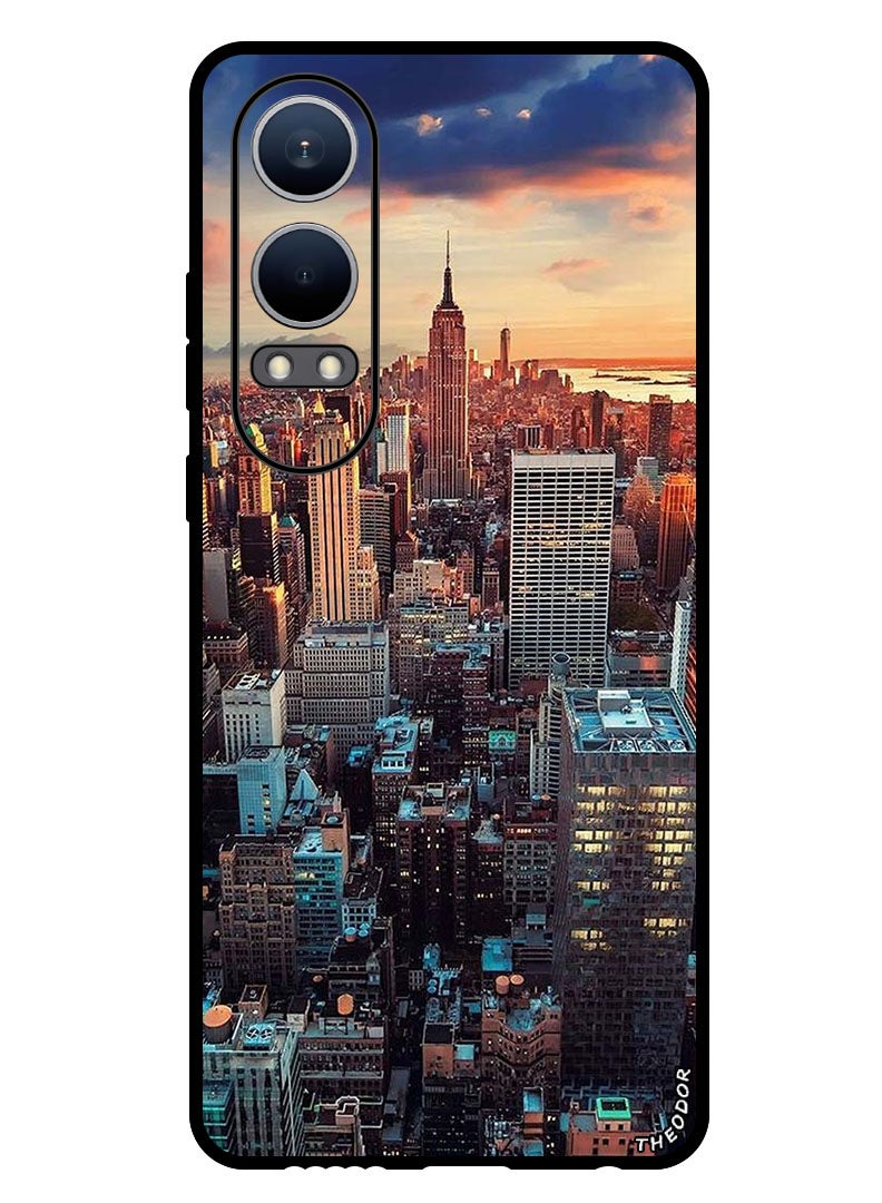 Theodor Protective Case Anti Scratch Shock Proof Bumper Cover For Oppo K12x (China) Newyork City - Image 1