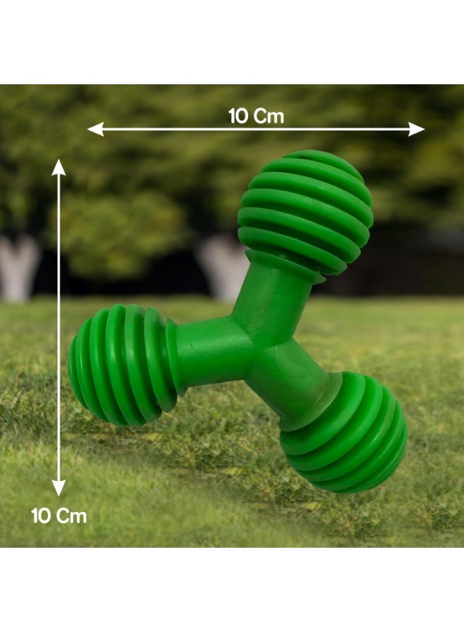 Drools Non-Toxic Rubber Toy for Dogs, Trio Bolt Ring 115g Pack | Non Destructive Chewing | Enhance Dental Health | Helps in Weight Management - Image 2