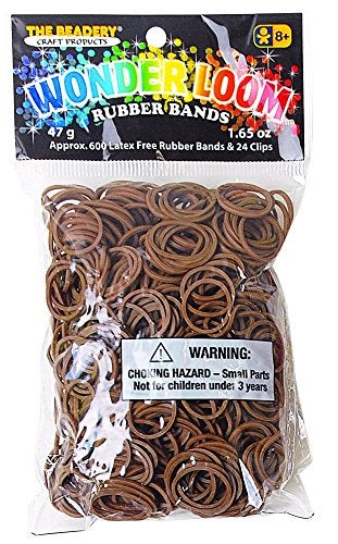 The Beadery Wonderloom Bands - Brown - 7295056 - Image 1