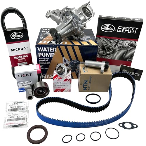 APSG GATES RACING T215RB | COMPLETE TIMING BELT KIT | GENUINE/OEM | Water Pump, Seals, Pulleys, Hydraulic, Accessory Drive Belt | Compatible with GS300 - IS300 - Image 1