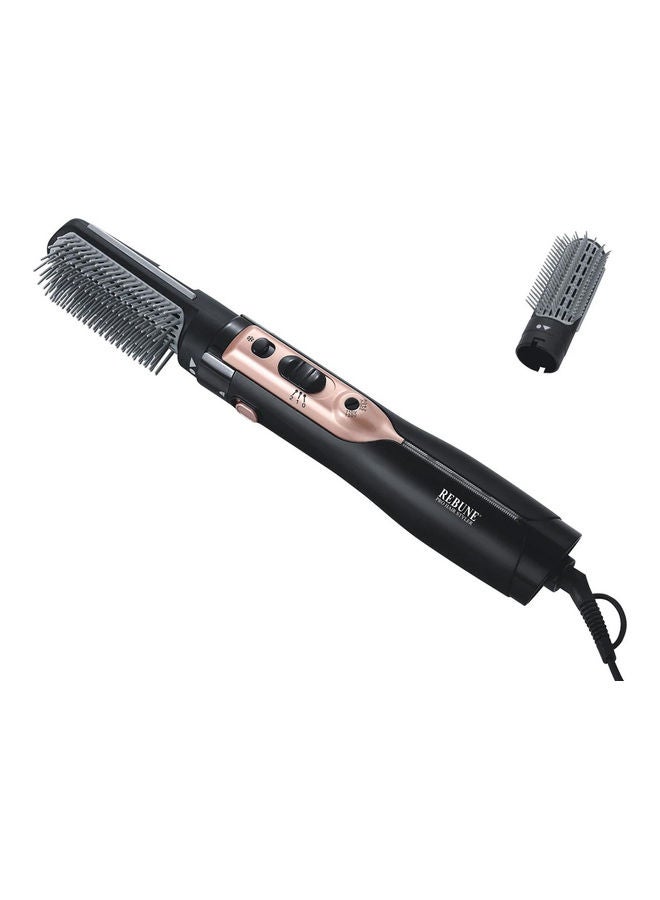 Professional Hair Styler With 1 Attachment Black/Silver