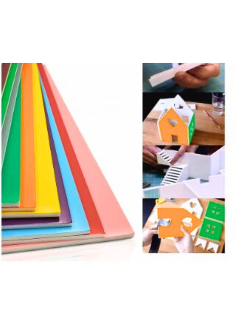 Generic 25-Piece Foam Boards 70x100 Size Multicolour  - Image 3