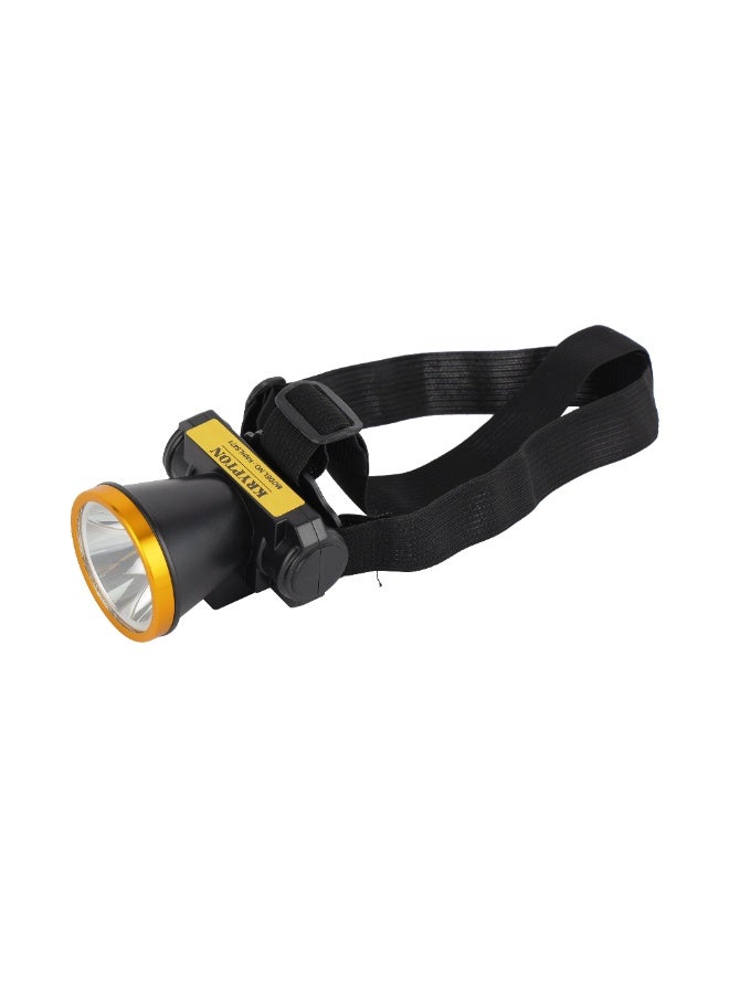 KRYPTON Compact Rechargeable Headlamp – 2 Light Settings, Long Battery Life, Lightweight Design – Great for Fishing, Hiking, and Emergency Use - Image 4