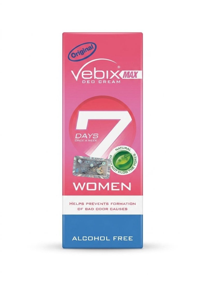 Vebix Max Deo Cream Deodorant 25ml - Image 1