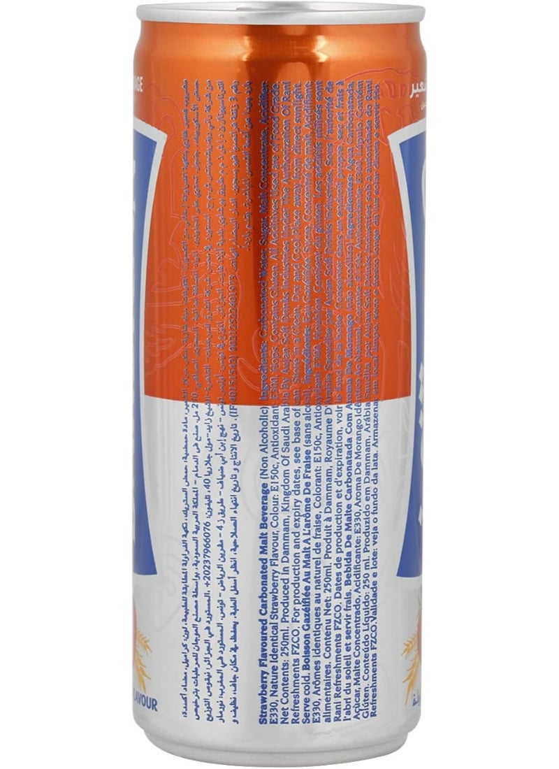 باربيكان مشروب شعير خالية من الكحول بنكهة الفراولة 6x250مل - Image 3