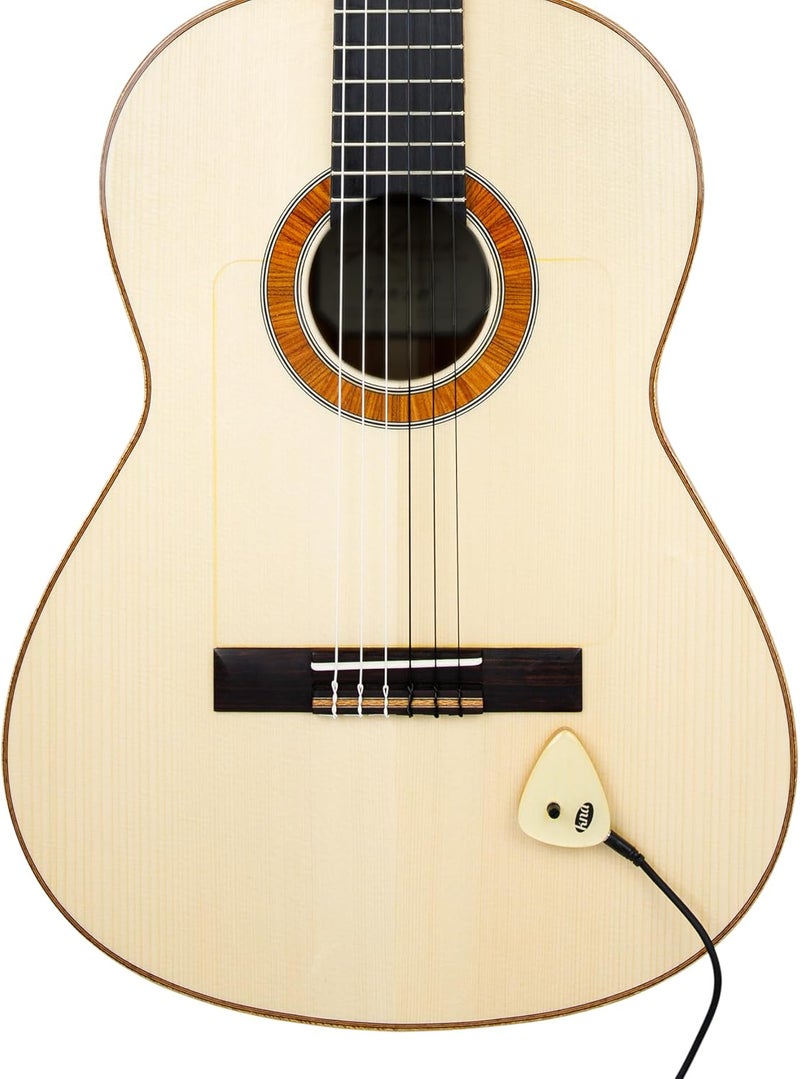 KNA AP-2 Universal Stick-On Piezo Pickup – Natural Acoustic Tone, Guitar, Uke, Drums, Percussion, Volume Control, No-Battery, Easy No-Mod Installation, Compatible with Nearly All Acoustic Instruments - Image 3