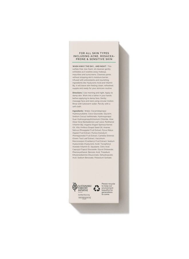 MDSolarSciences - Wash Away One Step Foaming Cleanser Removes Impurities Makeup & Sunscreen Dermatologist Developed Vegan Formula With Hyaluronic Acid Pineapple Extract Aloe & Vitamin B5 5 Fl Oz - Image 1