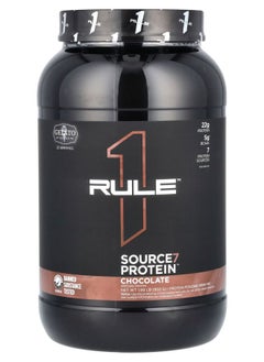 Rule One Proteins Source7 Protein Powder Drink Mix Chocolate 1.99 lb (902g) 