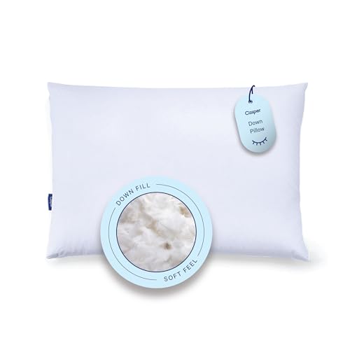 Casper Sleep Down Pillow for Sleeping Standard White