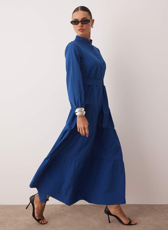 trendyol Woman Modest Dress Royal Blue - Image 2