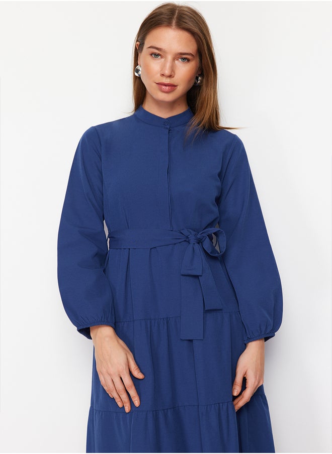 trendyol - Woman Modest Dress Royal Blue - Image 1