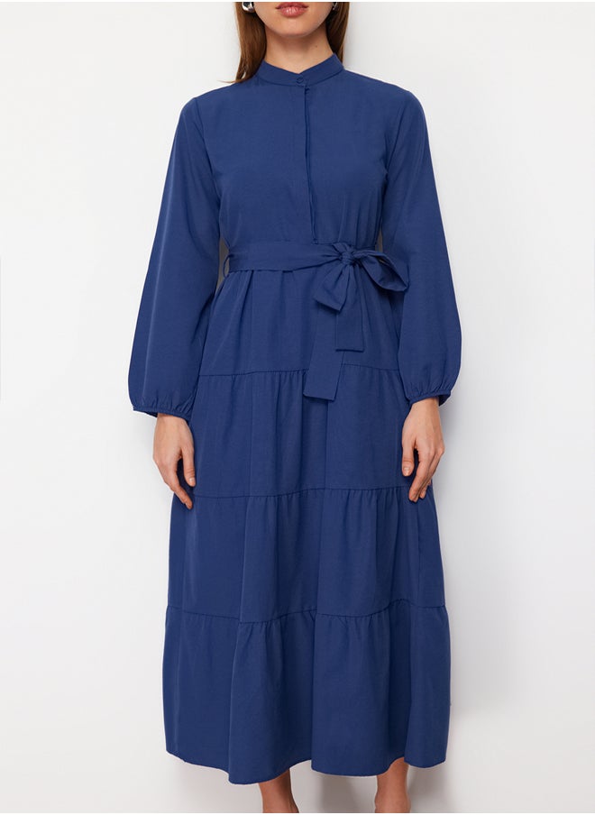 trendyol - Woman Modest Dress Royal Blue - Image 1