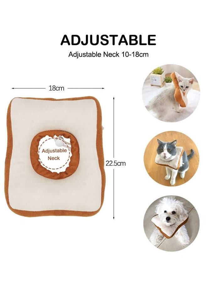 Neostyle Adjustable Cat Cone Recovery Collar Anti Bite Toast  - Image 2