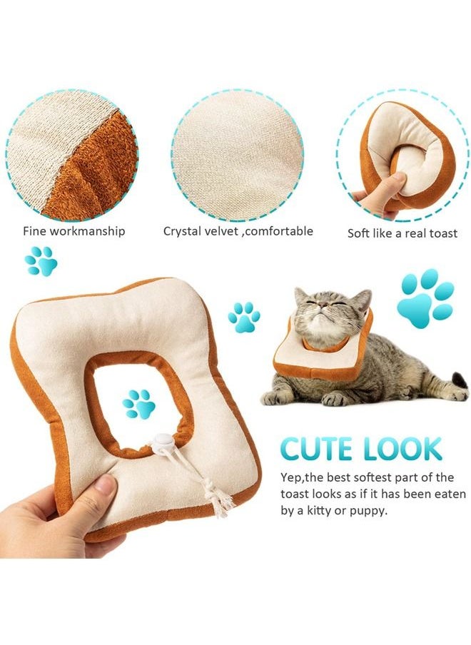 Neostyle Adjustable Cat Cone Recovery Collar Anti Bite Toast  - Image 4