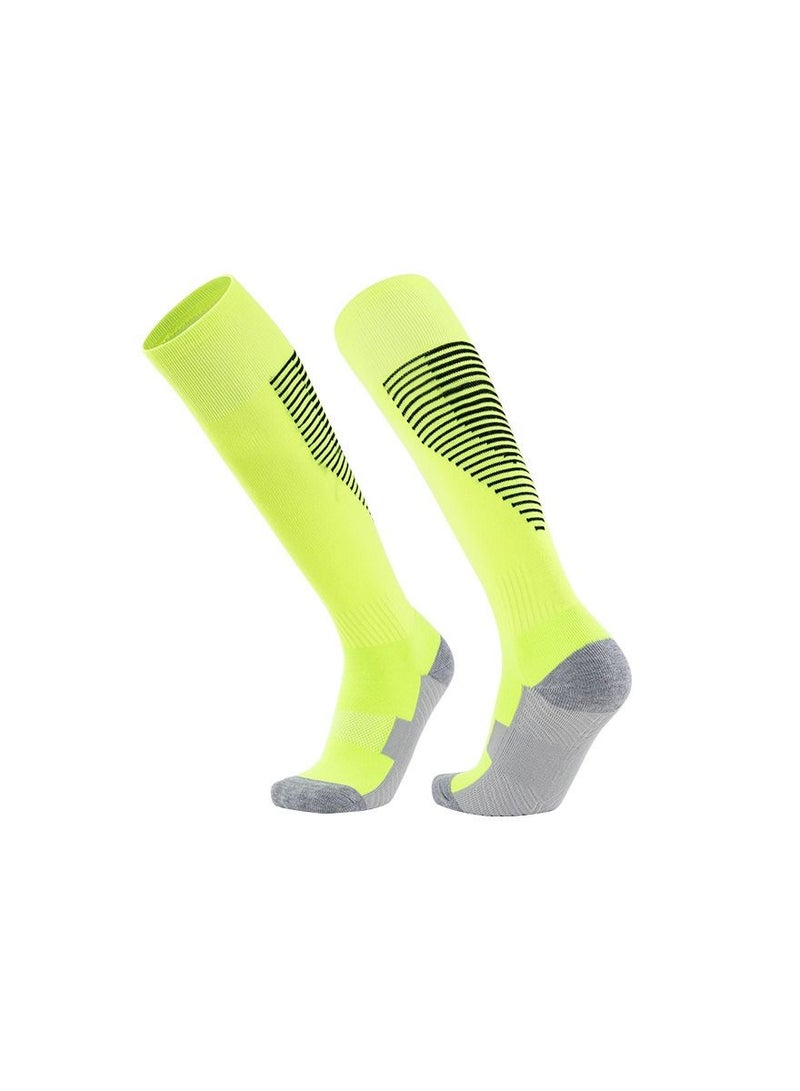 Loquat 2 Pair Anti Slip Sport Knee High Socks Athletic Socks