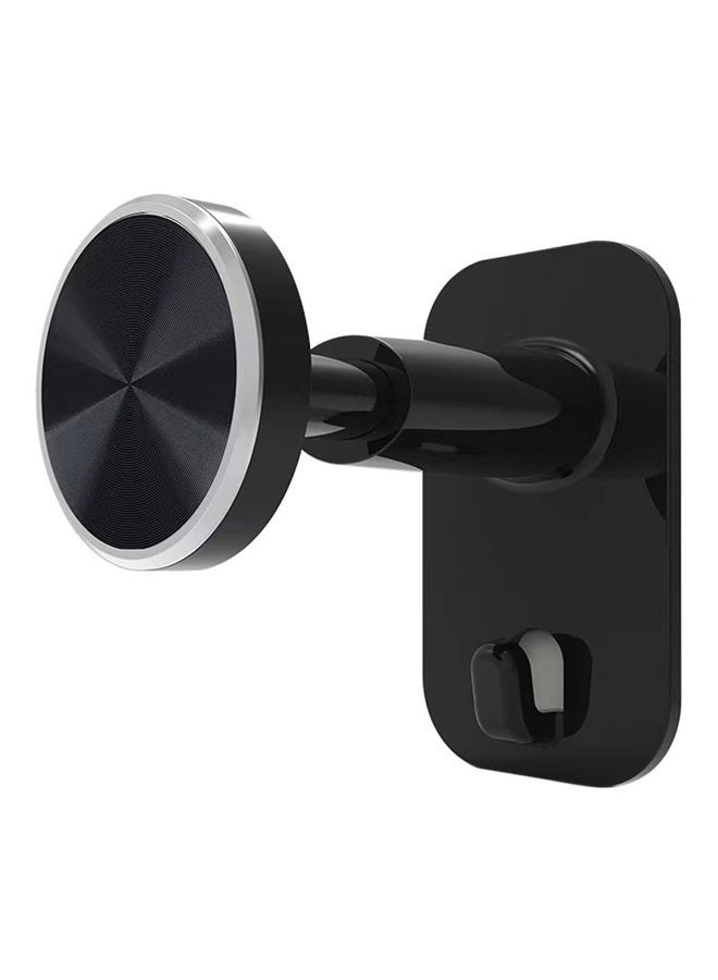 Headphone Stand - Adjustable Headset Wall Mount Holder Adhesive Gaming Headphone Hanger Hook Earphone Clamp (Black)  - Image 1