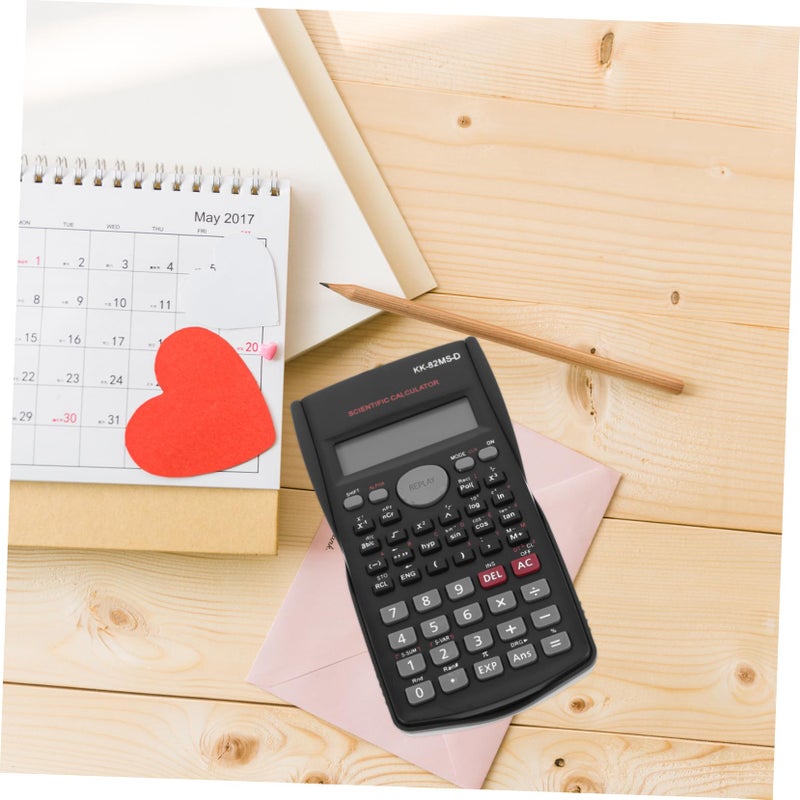 آلة حاسبة علمية مدمجة للطلاب بتصميم إلكتروني متعدد الوظائف لامتحانات المدرسة والأعمال - Image 5