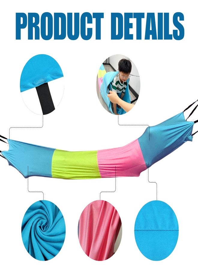 lukidoki Sensory Compression Tunnel for Kids Play with Autism ADHD SPD - CPC Certification 10ft Crawl Resistance Tunnel Perfect for Toddler - Ideal for Home School Help Children Calm, Relax, Reduce Anxiety - Image 3