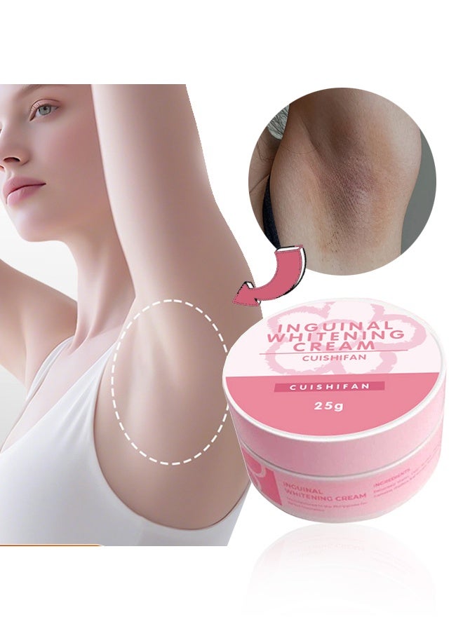 CUISHIFAN Whitening Cream -Dark Spot Corrector Cream - Underarm, Neck, Armpit, Knees, Elbows- Upgraded Formula, Instant Result 25g - Image 1