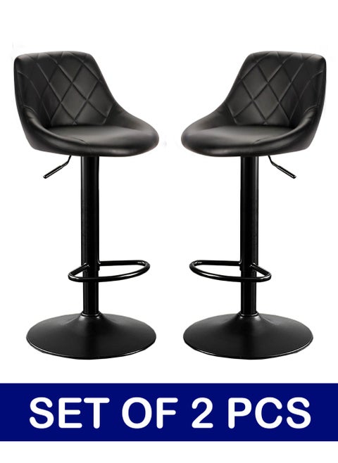 Set Of 2 Pieces Bar Stools Modern Counter Height Barstools 105 CM