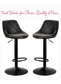 Generic Set Of 2 Pieces Bar Stools Modern Counter Height Barstools 105 CM  - Image 5