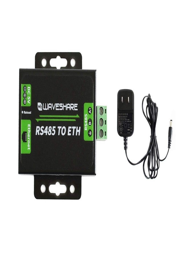 Waveshare RS485 to Ethernet Converter with High-Speed Low-Power High-Stability Up-gradable Easy to Communicate Between RS485 and RJ45 Port Ethernet - Image 1