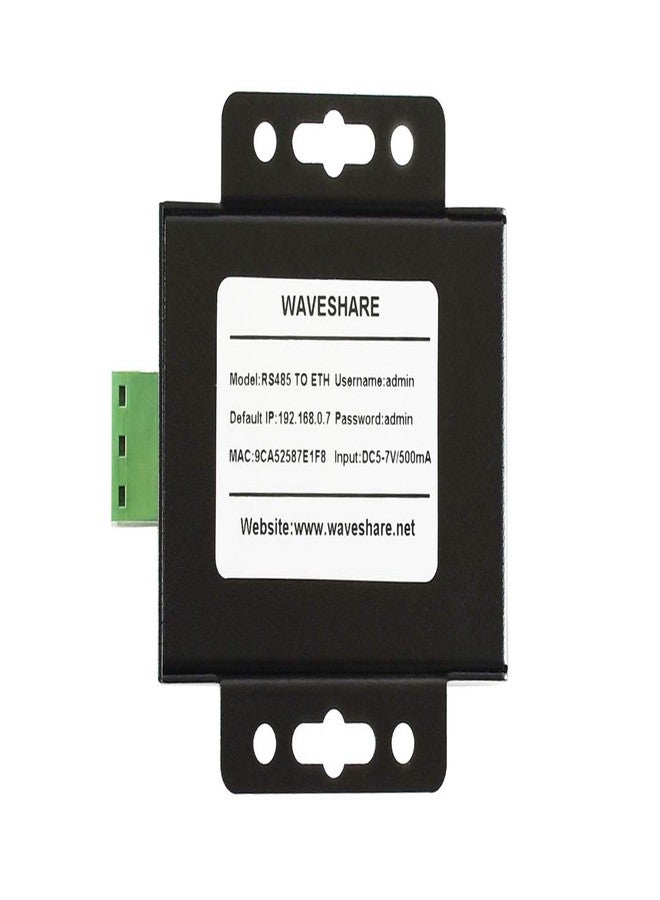 Waveshare RS485 to Ethernet Converter with High-Speed Low-Power High-Stability Up-gradable Easy to Communicate Between RS485 and RJ45 Port Ethernet - Image 2