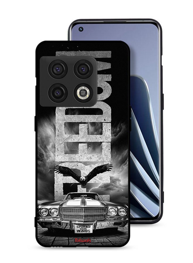 Tolwak OnePlus 10 Pro 5G Protective Case Cover Freedom Art - Image 1