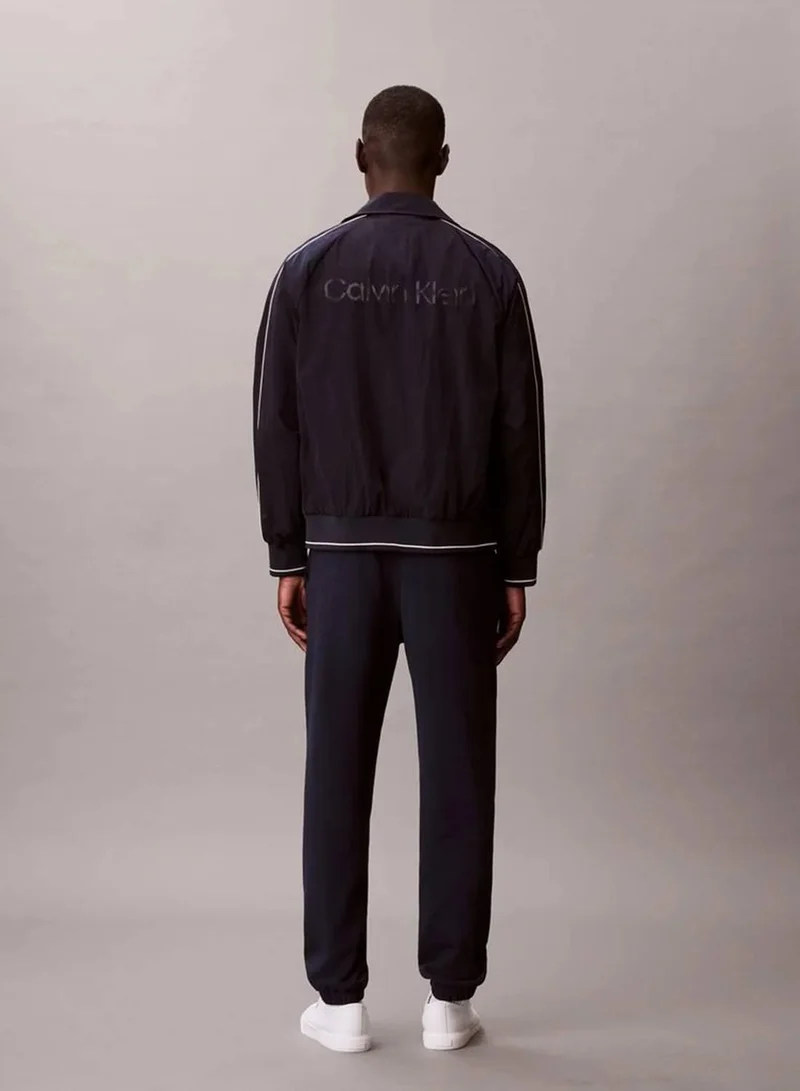 Calvin Klein Jeans Dark Sapphire Monogram French Terry Joggers for Men | Best Price UAE