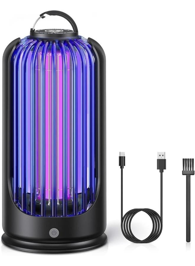 Electric Bug Zapper for Indoor Outdoor, 2000V High Powered UV Light Mosquito Zapper Killer, Waterproof Pest Control Insect Fly Trap Equipped 60inch USB Cable for Home, Patio, Backyard, Camping - Image 1