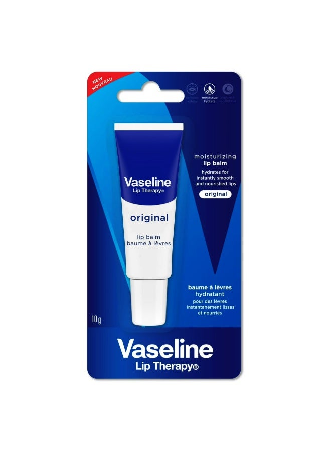 Vaseline Moisturizing Lip Balm Original 10g Lip Balm Original 10g - Image 1