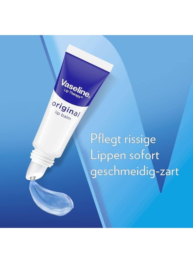 Vaseline Moisturizing Lip Balm Original 10g Lip Balm Original 10g - Image 4